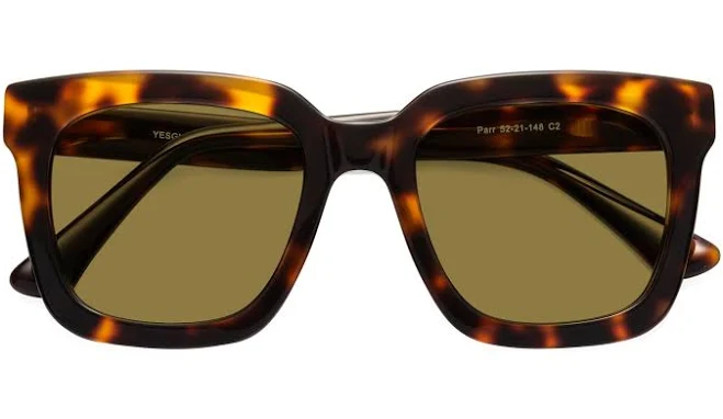 accessory Parr Oversized Acetate Square Sunglasses Yesglasses $118.4