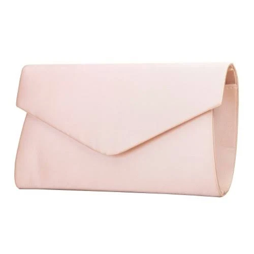 bag Perfect Bridal Simone Satin Envelope Clutch Bag Lace & Favour $70