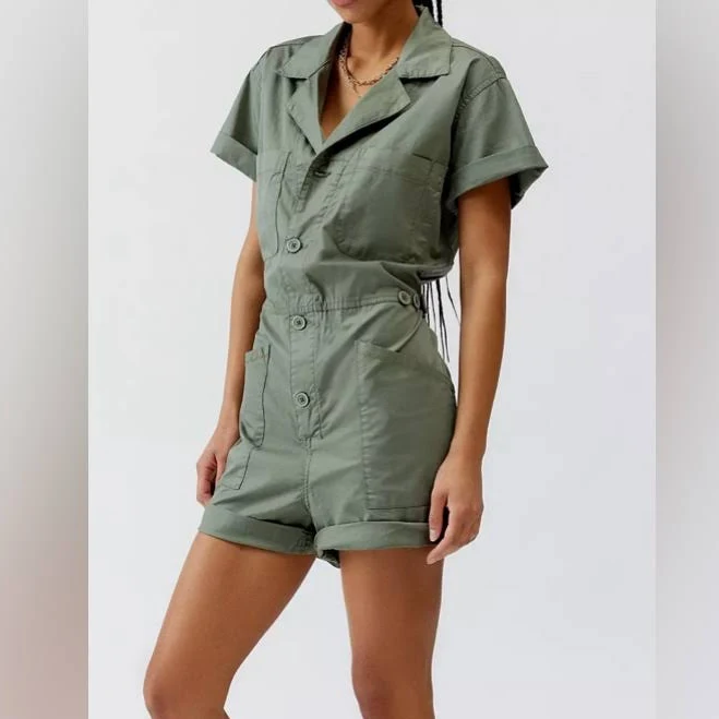 romper Pistola Women's Parker Utility Romper Poshmark $70