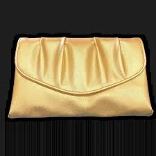 bag Polished Gold Evening Bag Clutch Hand Envelope Textured Faux Leather NIB eBay $19.99