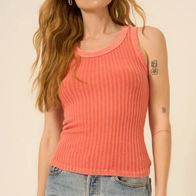 top Project Social T Cooper Sweater Rib Tank projectsocialt.com $46
