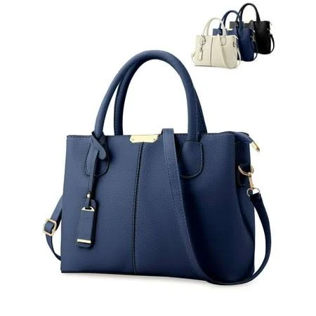 bag Pullimore Women's Large PU Leather Satchel Handbag Walmart - PULLIMORE $19.99