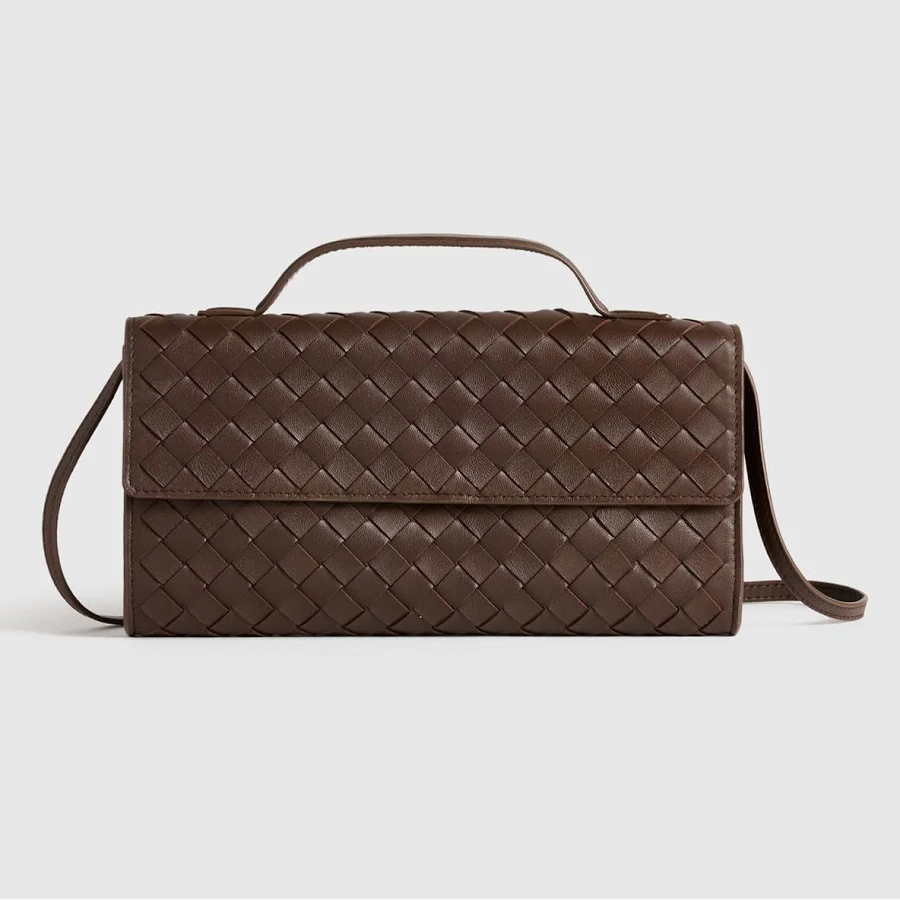 bag Quince Handwoven Italian Leather Clutch Quince $102