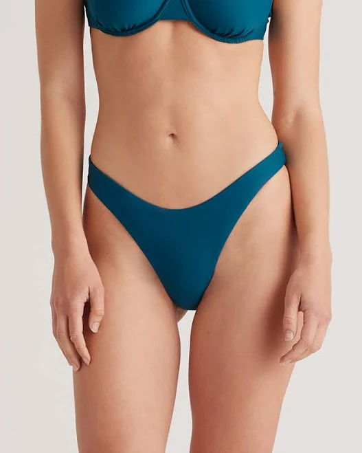 bottoms Quince Women's Italian High-Leg Bikini Bottom Quince $24.9