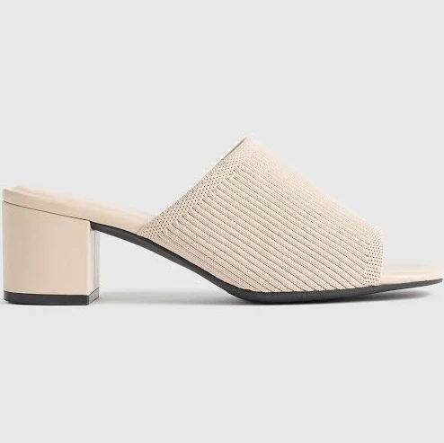 shoes Quince Women's Italian Leather Heeled Mule Quince $59.9