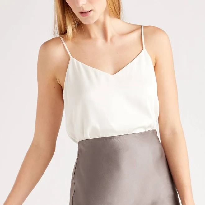 top Quince Women's Washable Stretch V-Neck Cami Quince $49.9