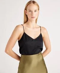 top Quince Women's Washable Stretch V-Neck Cami Quince $49.9