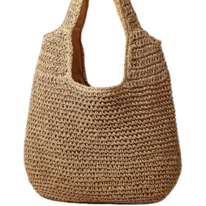 bag Raffia Tote Bag Our Green House $19.99