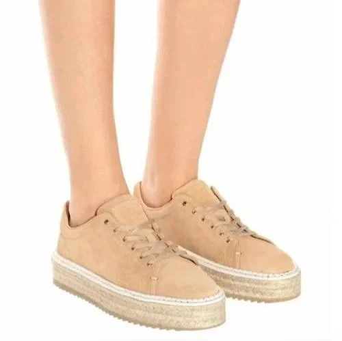 sneakers Rag Bone Kent Platform Espadrille Suede Sneakers Dune Size 7.5 US by Rag & Bone eBay - preloved-plus $35.99