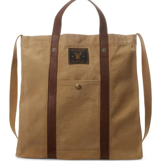 bag Ralph Lauren Leather-Trim Canvas Tote bag farfetch.com $218.45