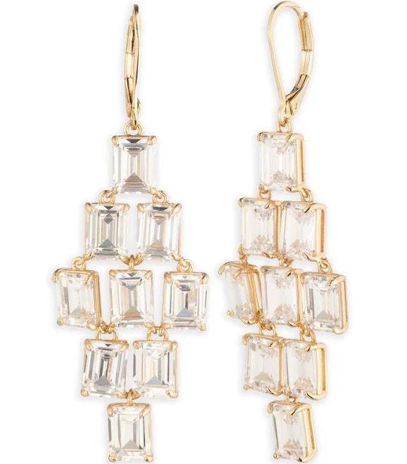 accessory Ralph Lauren Women's Cubic Zirconia Chandelier Earrings Dillard's $58.8