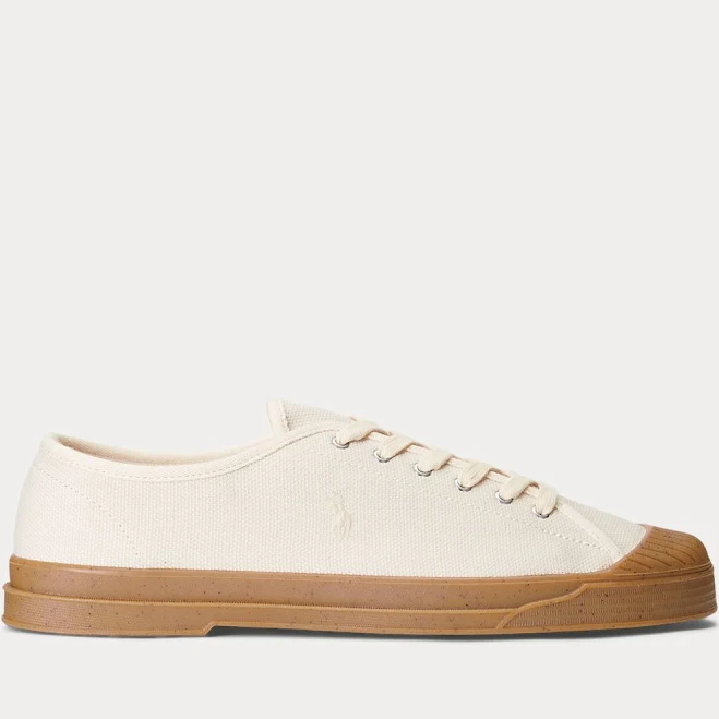shoes Ralph Lauren Women's Essence 100 Canvas Cap-Toe Sneaker Ralph Lauren $78