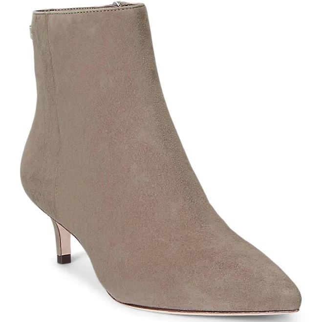 shoes Ralph Lauren Women's McKay Suede Booties Macy's $38.96