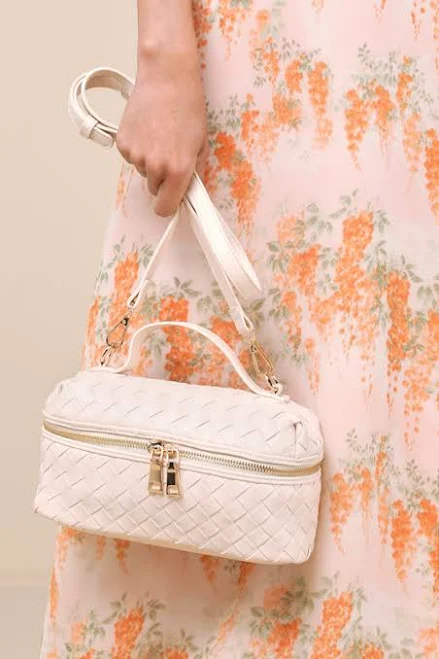 bag Richie Woven Top Handle Crossbody Lulus $29