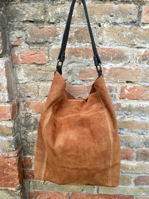 bag Rusty Brown Leather Hobo Bag Etsy - goodtimesbarcelona $73.33