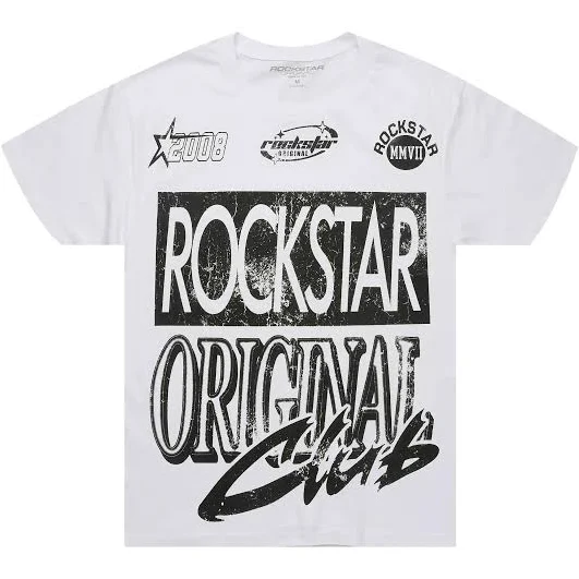 top Rylok Oversized Graphic T-Shirt Rockstar Original $7