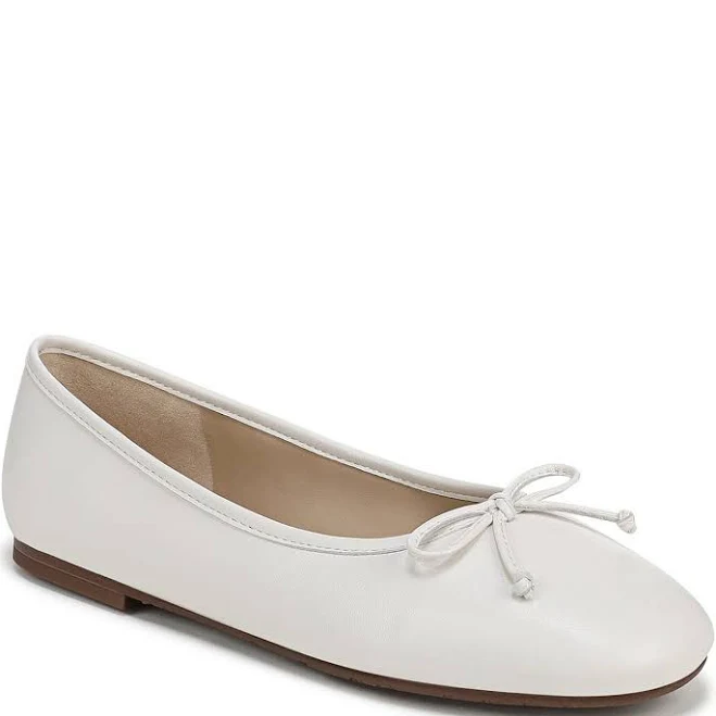 shoes Sam Edelman Alie Leather Ballet Flats with Bow Detail Dillard's $119.99