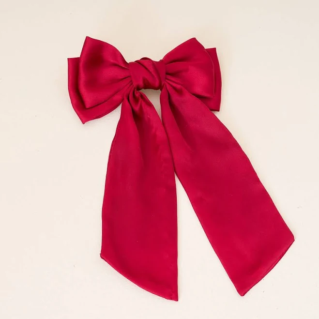 accessory Satin Bow 3 Graces Boutique $10