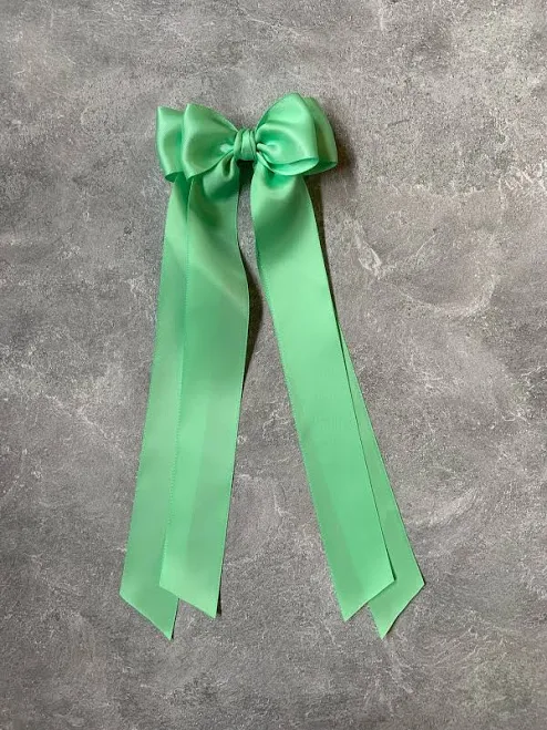accessory Satin Bow Clip Etsy - SweetEmmelineLtd $19.95