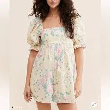 romper Selkie Hamptons Puff Sleeve Romper Butter Yellow Poshmark $149