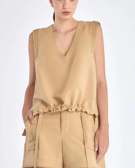 blouses Sitka Semsch Valencia Linen Blend Blouse Sitka Semsch $275