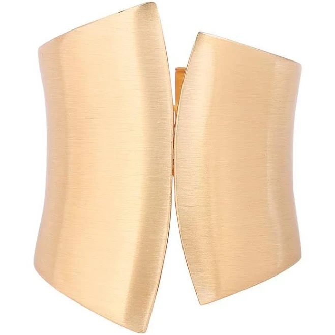 accessory Sohi Women's Gold-Plated Statement Cuff Bracelet Macy's $37.1