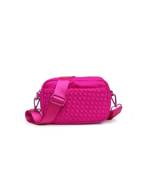 bag Sol and Selene Inspiration Woven Neoprene Crossbody Nordstrom $49.99