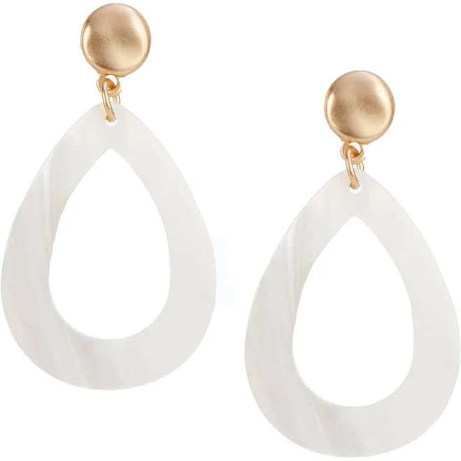 accessory Southern Living Women's Shell Teardrop Drop Earrings Dillard's $24