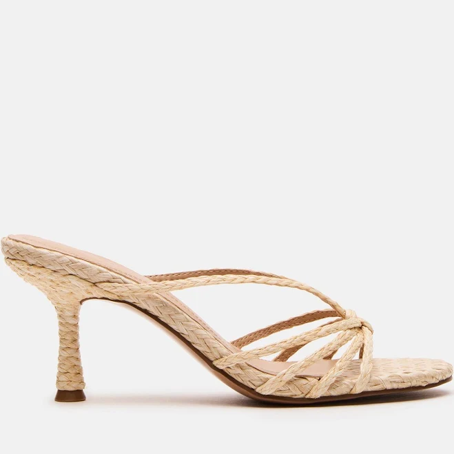 shoes Steve Madden Women's Edna Raffia Strappy Heels Steve Madden $79.97