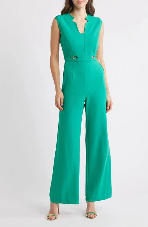 jumpsuit Tahari Women's ASL Notched Neck Sleeveless Jumpsuit Nordstrom $149