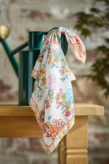 accessory Terrain Blooming Garden Bandana Anthropologie $22
