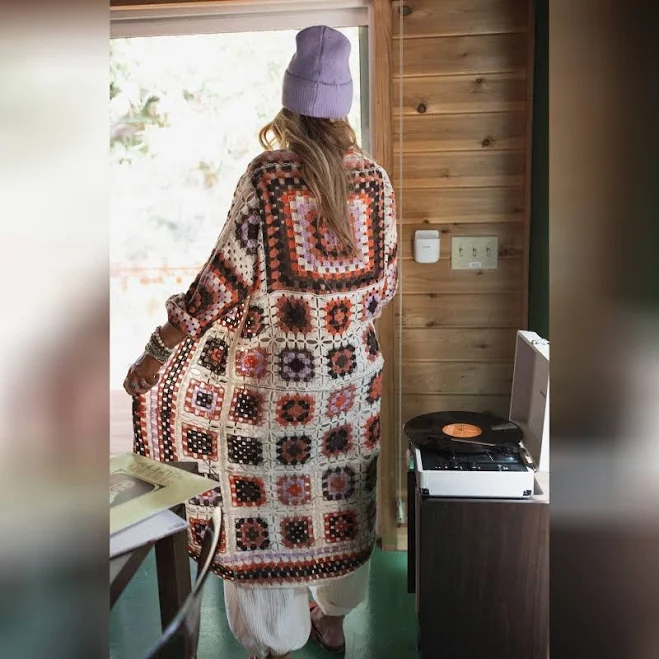 cover up Three Bird Nest Soulful Wanderer Crochet Duster Three Bird Nest $59