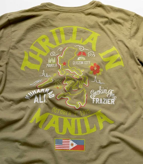 t-shirt Thrilla in Manila Tee Roots of Fight $55