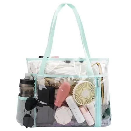 bag Tinyat Women's Extra Large Mesh PVC Beach Bag Walmart - TINYAT Direct $14.99