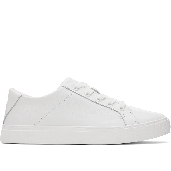 shoes TOMS Women's Kameron Lace-Up Leather Sneakers TOMS.com $68