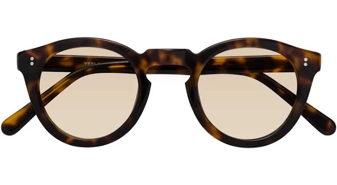 accessory Tortoise Narrow Retro-Vintage Round Tinted Sunglasses Sunwear Lenses Yesglasses $69