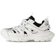 shoes Track White Black Chunky Sneakers - 41 Drip-flare.com $188.32