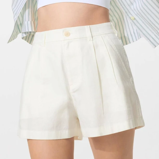 two piece set UNIQLO Women's Linen Cotton Shorts uniqlo.com/us $39.9