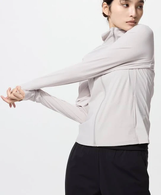 outerwear UNIQLO Women's Ultra Stretch Airism Full-Zip Hoodie uniqlo.com/us $39.9