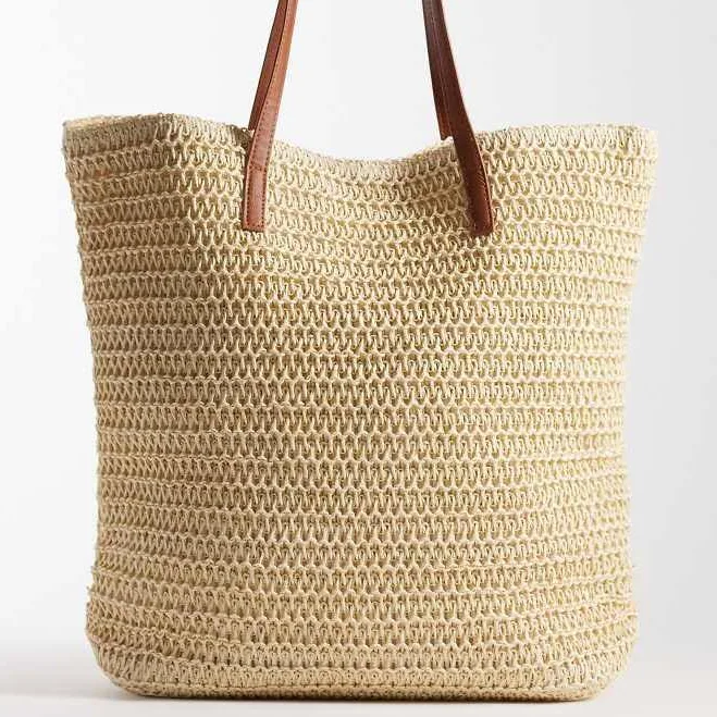 bag Vero Moda Large Straw Tote Beachbag ASOS $40.8