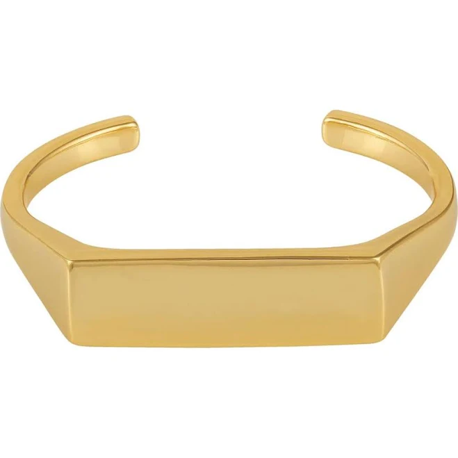 accessory Vince Camuto Geometric Bar Cuff Bracelet in 14K Gold Plated at Nordstrom Nordstrom $65
