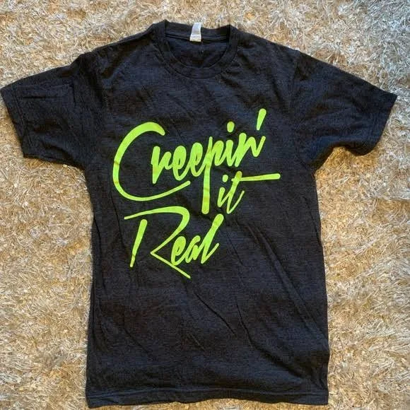 t-shirt Vintage Y2k Tee with Neon Green Font Poshmark $5