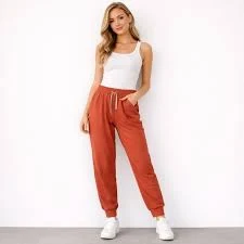 activewear Vuori Women's Performance Jogger DreamKnit Orange Terracotta Size Small eBay $39