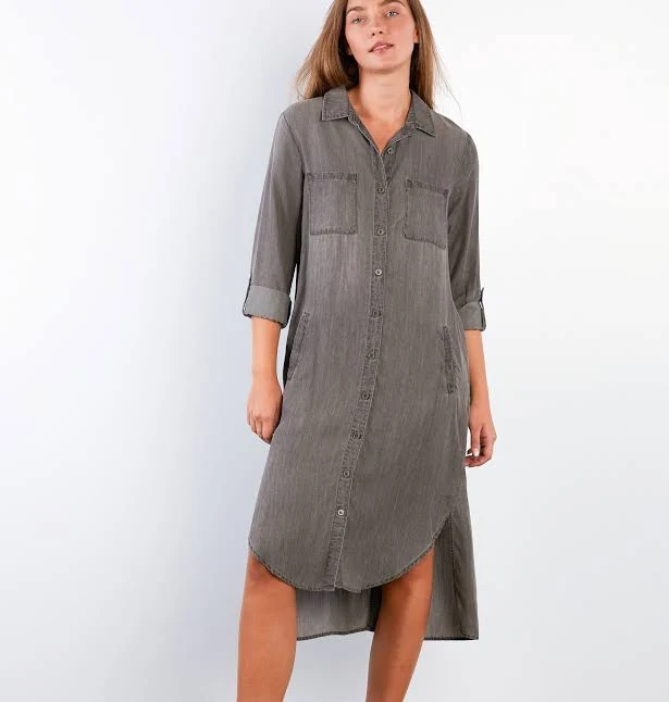 dress Wash Lab Denim Chill Out Shirtdress Nordstrom washlabshop $128