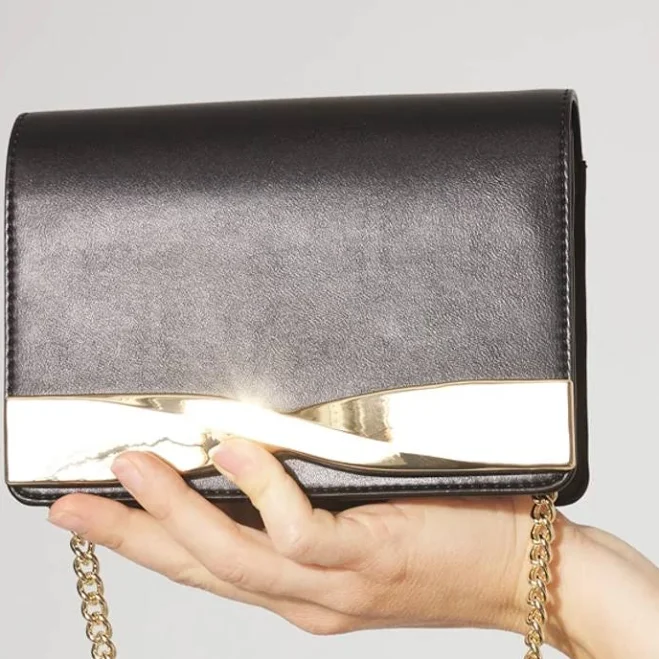 bag White House Black Market Women's Twist Clutch Bag White House Black Market $48.99