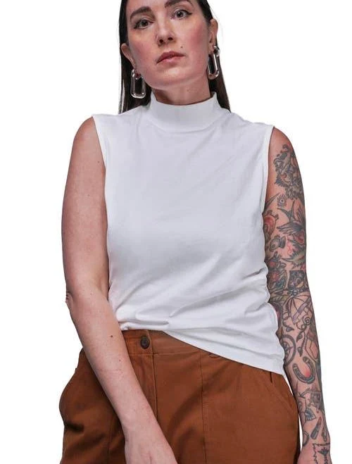 top Wildfang Everyday Mock Neck Tank Nordstrom $38