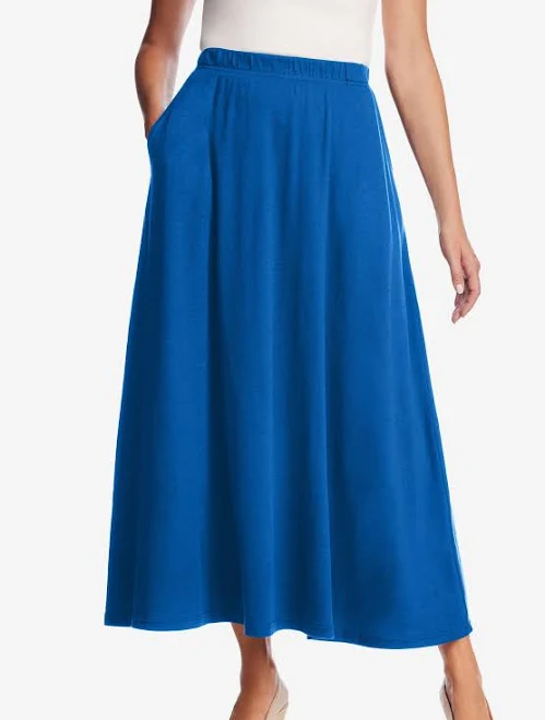 skirt Woman Within Plus Size 7-Day Maxi Skirt Woman Within $9.99
