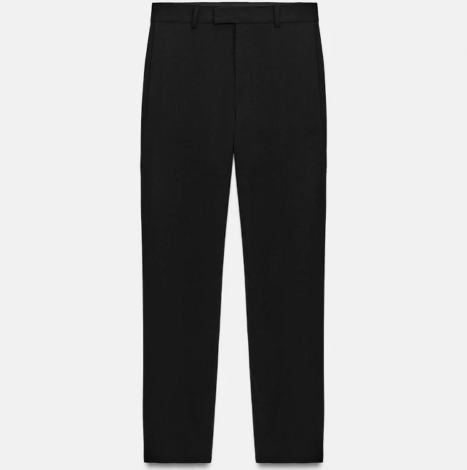 bottoms Woman Zara Zw Collection Limited Edition Wool Blend Slim Pants Zara USA $129