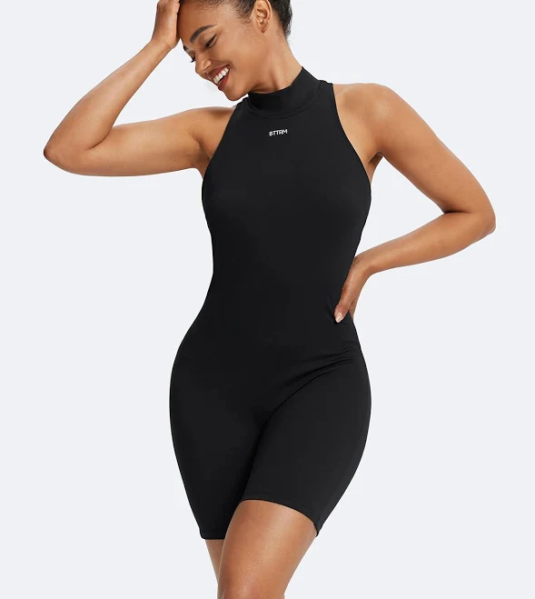 top Women's BetterMe Sleeveless High-Neck Bodysuit BetterMe $30