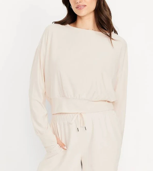 top Women's Cloudmotion Boatneck Top Old Navy $6.49